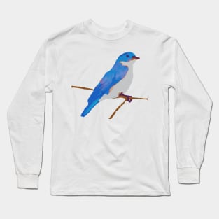 Blue Thrush Long Sleeve T-Shirt